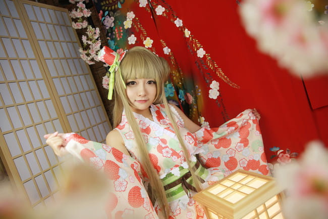 love live 南小鸟 浴衣觉醒 cosplay