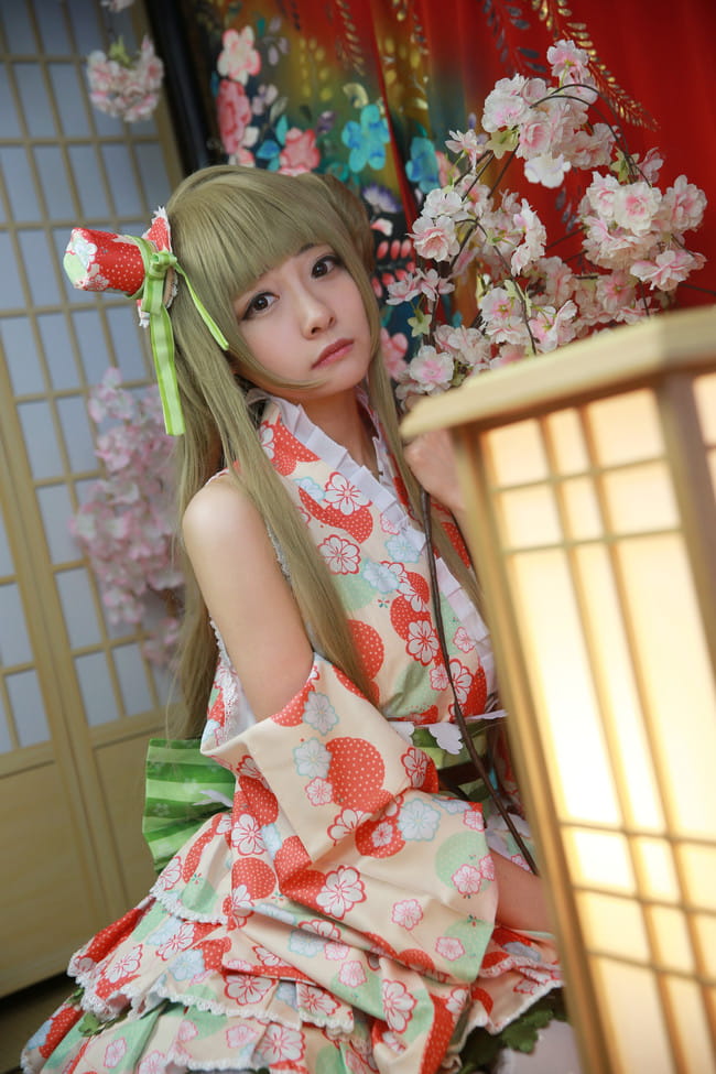 love live 南小鸟 浴衣觉醒 cosplay