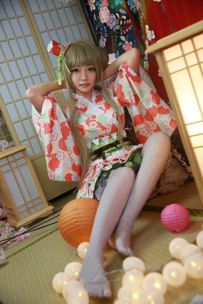 love live 南小鸟 浴衣觉醒 cosplay