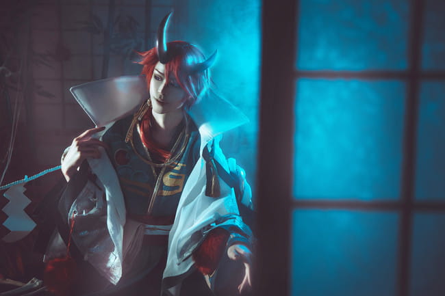 网易手游阴阳师 夜叉 cosplay图片