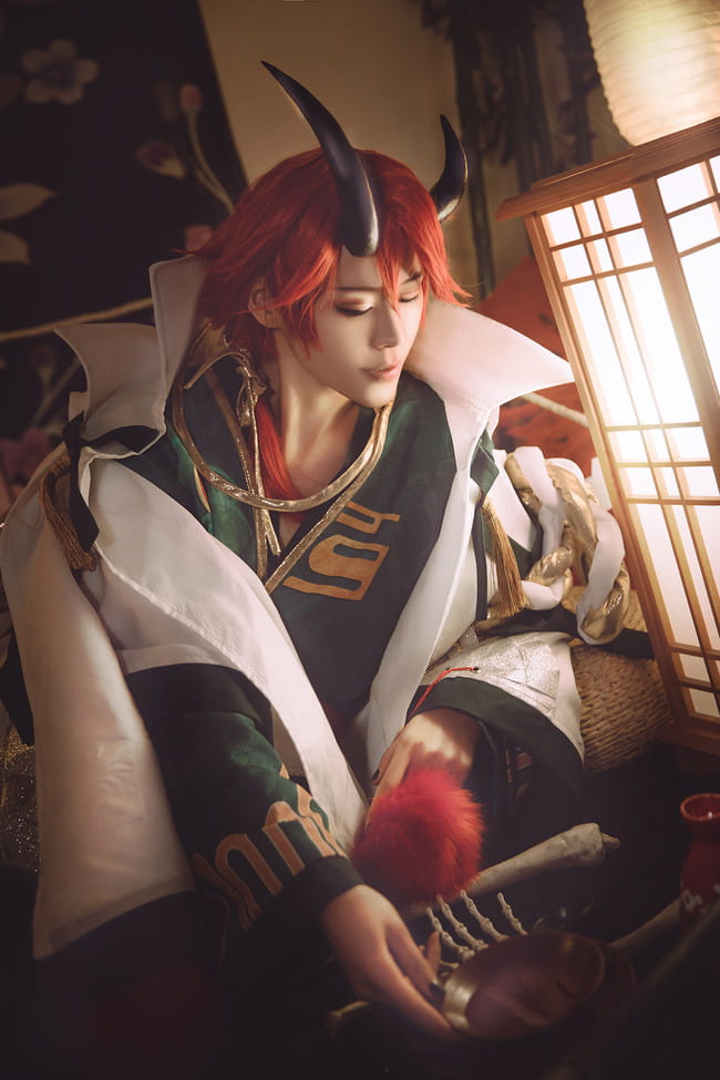 网易手游阴阳师 夜叉 cosplay图片