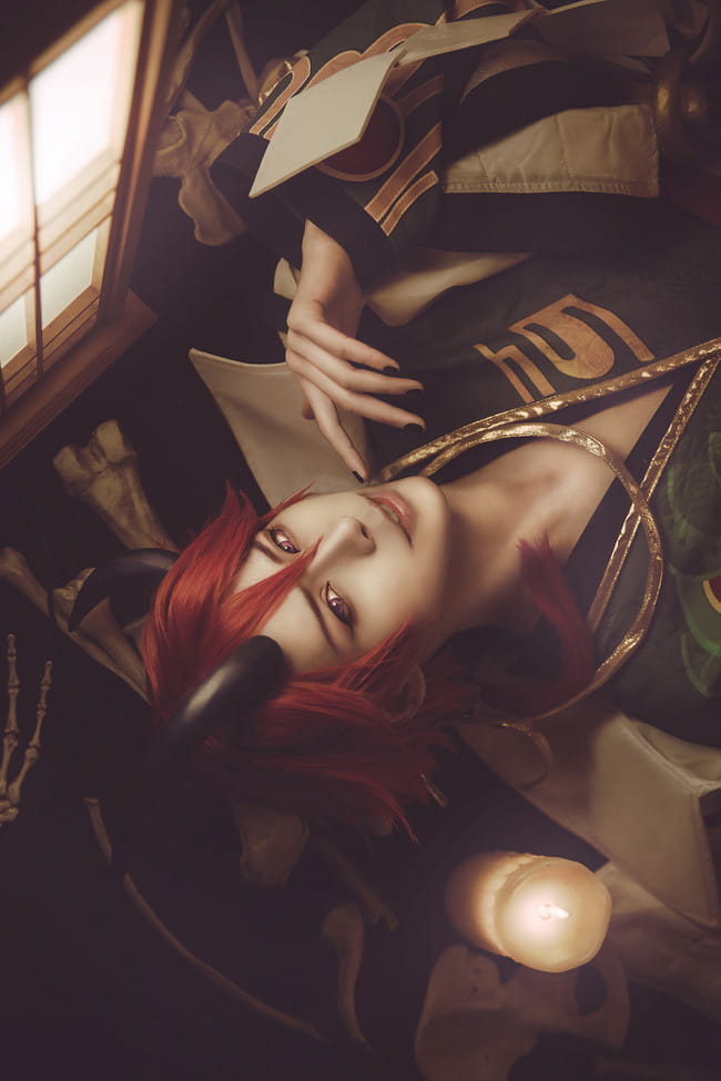 网易手游阴阳师 夜叉 cosplay图片