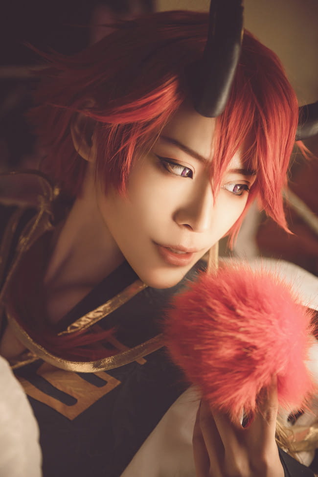 网易手游阴阳师 夜叉 cosplay图片