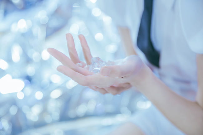 宝石之国 南极石cosplay图片