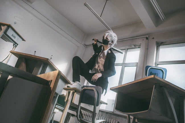 刀剑乱舞 鸣狐 不良 cosplay图片