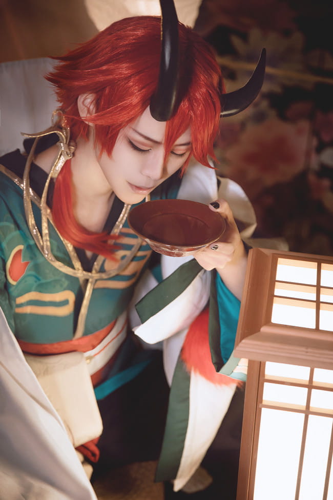 网易手游阴阳师 夜叉 cosplay图片