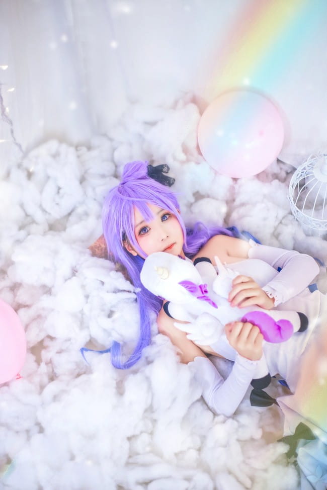 碧蓝航线 最强奶妈独角兽 cosplay