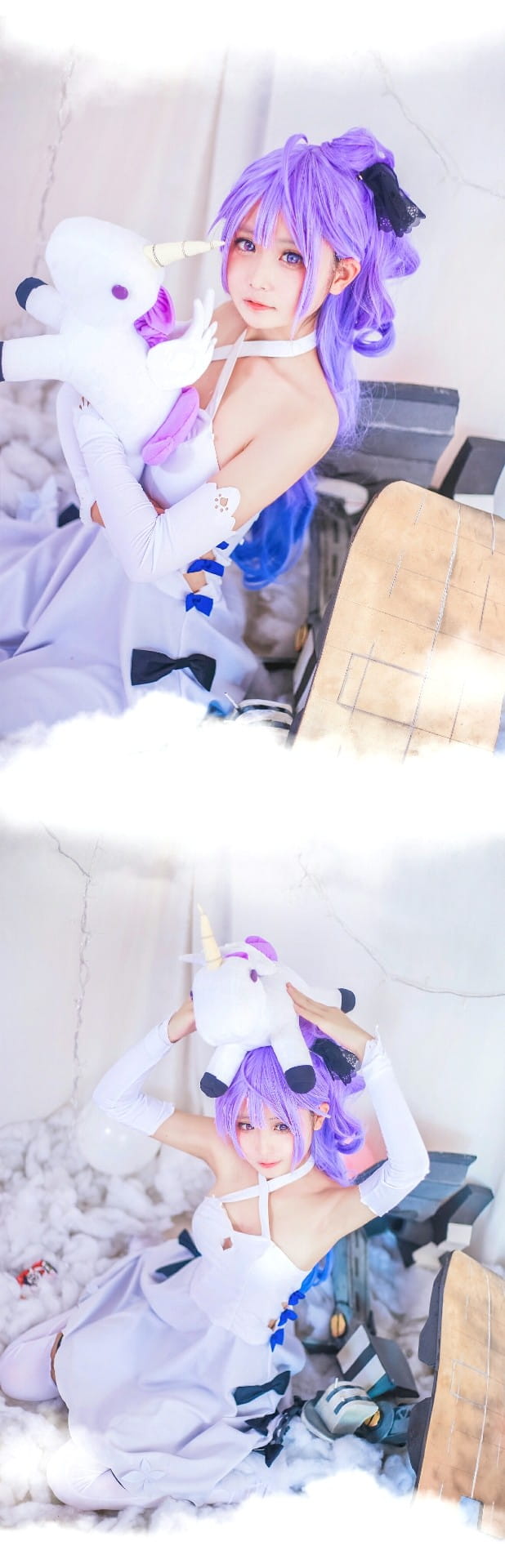 碧蓝航线 最强奶妈独角兽 cosplay