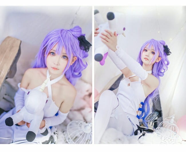 碧蓝航线 最强奶妈独角兽 cosplay