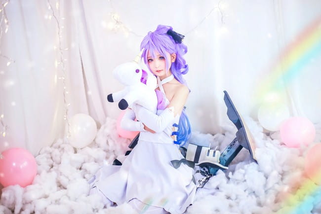 碧蓝航线 最强奶妈独角兽 cosplay