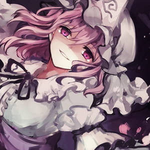 【西行寺幽幽子】二次元头像女生呆萌