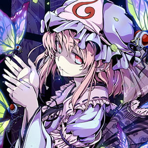 【西行寺幽幽子】二次元头像女生呆萌