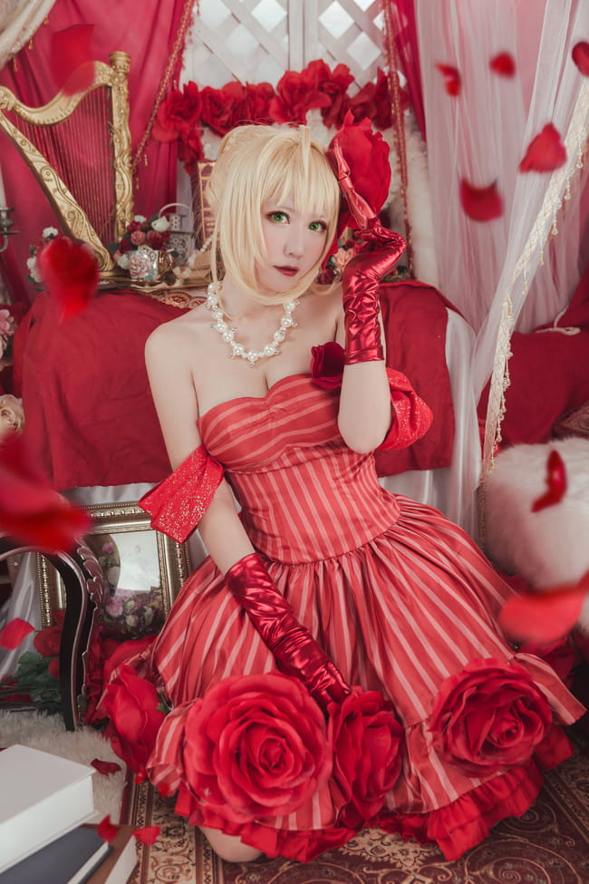 Fate Grand Order 暴君尼禄 cosplay图片