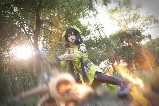 王者荣耀 孙尚香 cosplay图片