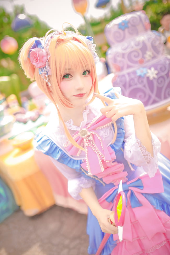 魔卡少女樱 木之本樱cosplay图片(1)
