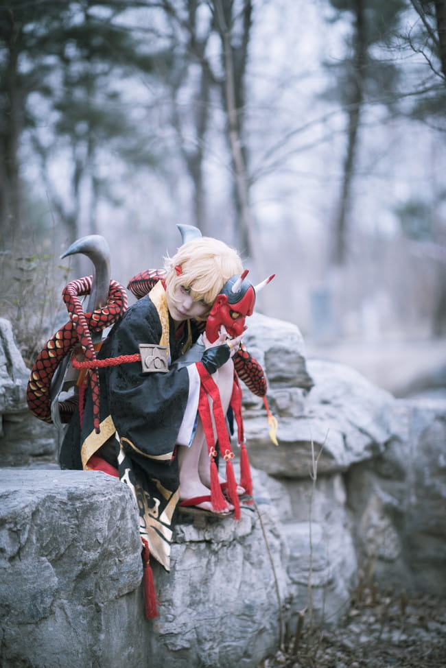 网易手游阴阳师 般若 cosplay图片