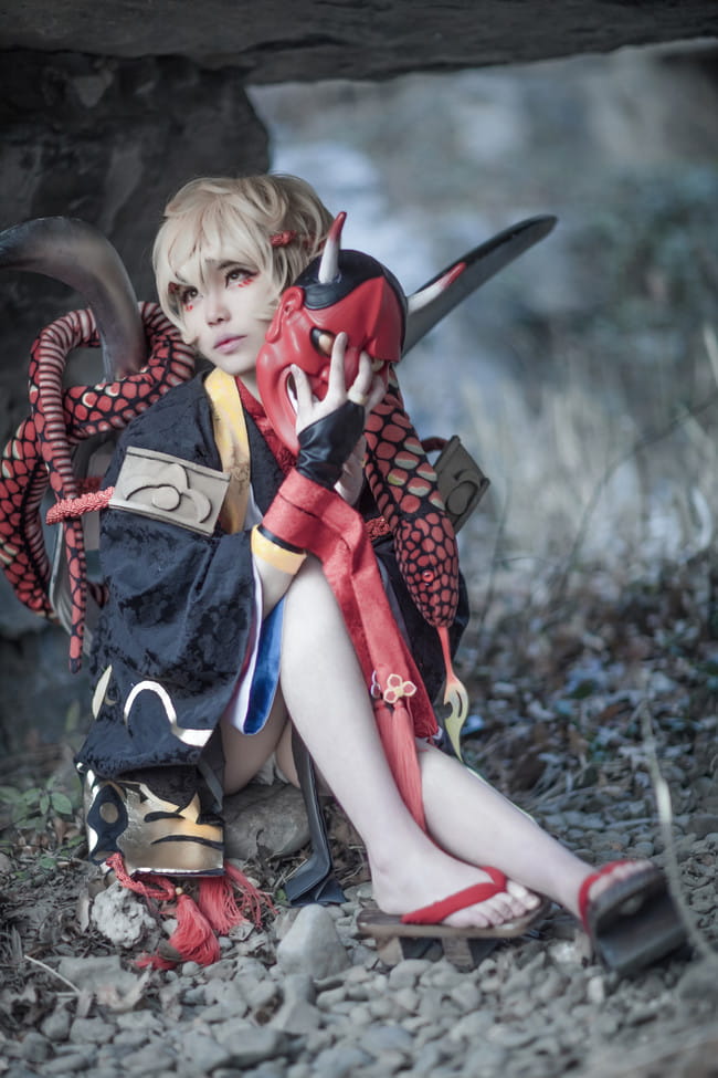 网易手游阴阳师 般若 cosplay图片