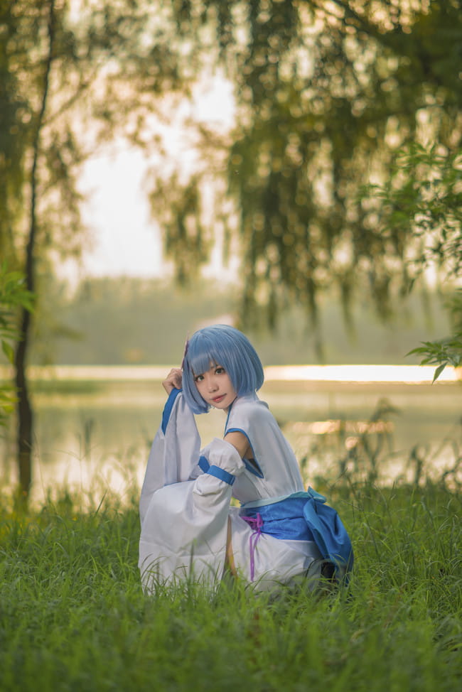 Re:从零开始的异世界生活 幼年蕾姆 cosplay图片
