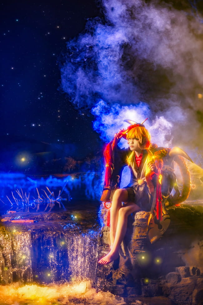 网易手游阴阳师 般若 cosplay图片