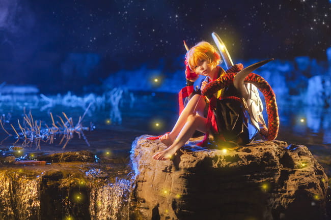 网易手游阴阳师 般若 cosplay图片