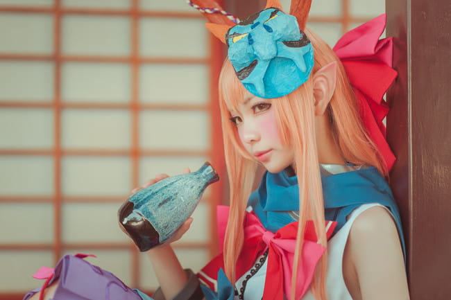 东方Project 伊吹萃香cosplay图片