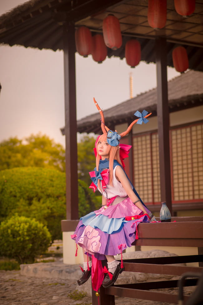 东方Project 伊吹萃香cosplay图片