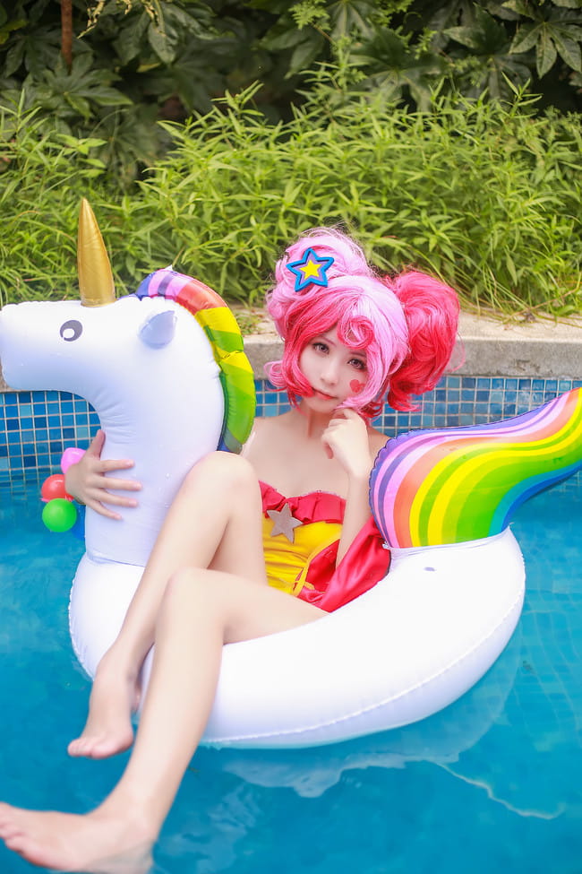 王者荣耀 重回纯真年代 小乔缤纷独角兽