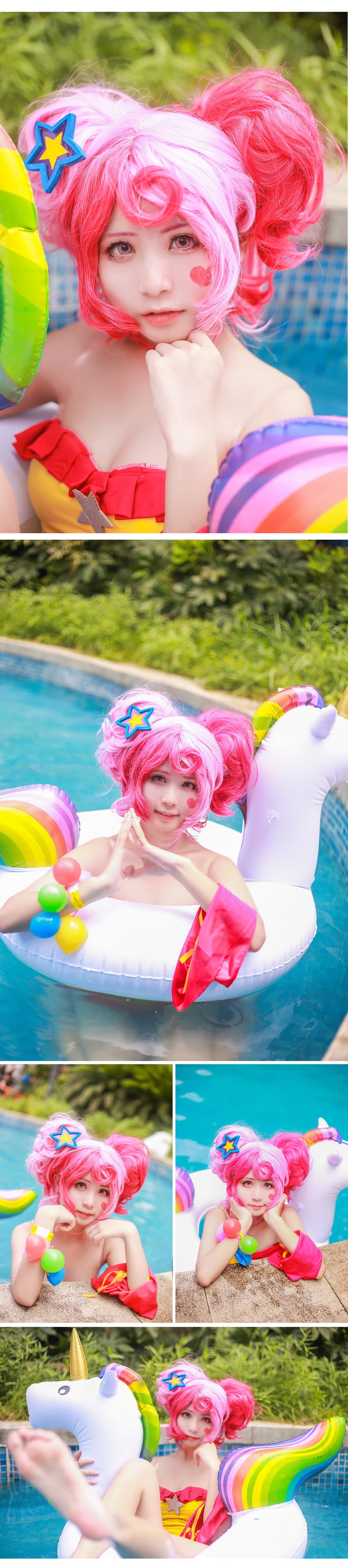 王者荣耀 重回纯真年代 小乔缤纷独角兽