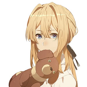 【紫罗兰的永恒花园 薇尔莉特】二次元头像女生呆萌