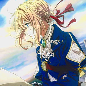 【紫罗兰的永恒花园 薇尔莉特】二次元头像女生呆萌