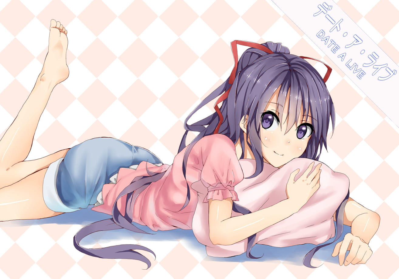 《约会大作战》夜刀神十香萌化手机主题