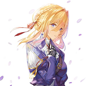 【紫罗兰的永恒花园】薇尔莉特 第二辑 二次元头像女生呆萌