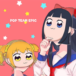 【pop子和pipi美的日常】 二次元头像女生呆萌