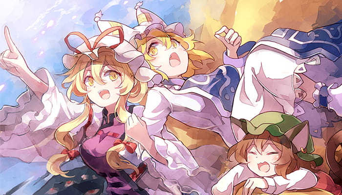 【东方Project】八云蓝 萌化手机主题