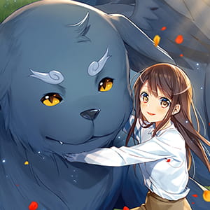 常因为一个人的一句话就整夜失眠 二次元头像女生呆萌