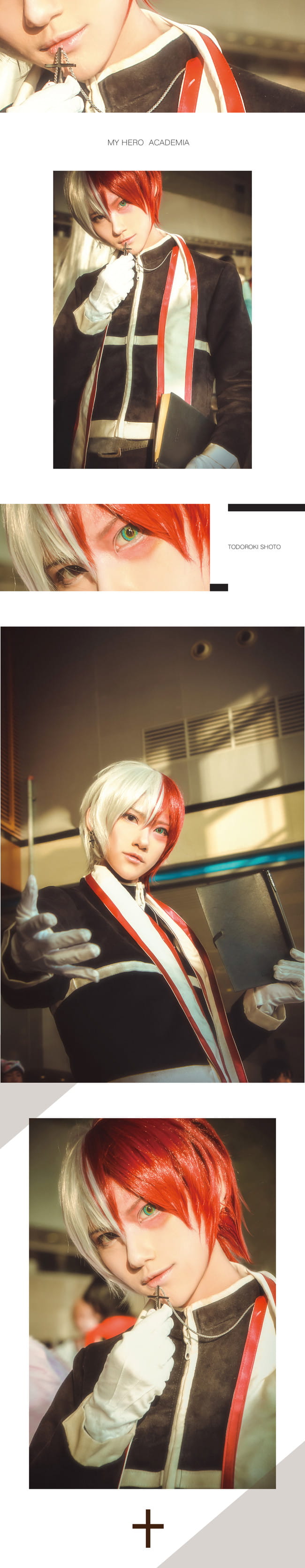 我的英雄学院 神父paro 轰焦冻 cosplay