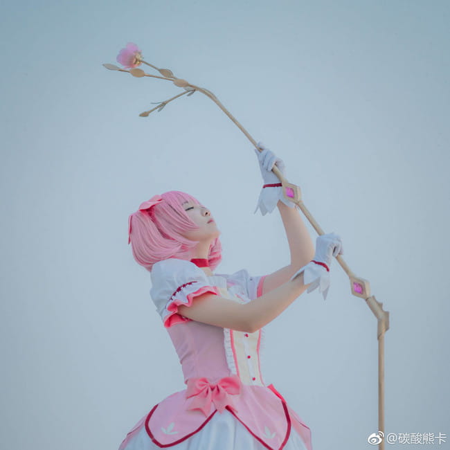 魔法少女小圆 魔法和奇迹都是存在的 鹿目圆香 cosplay