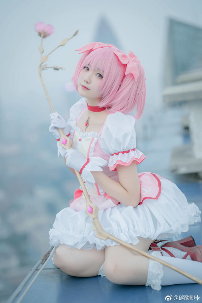 魔法少女小圆 魔法和奇迹都是存在的 鹿目圆香 cosplay