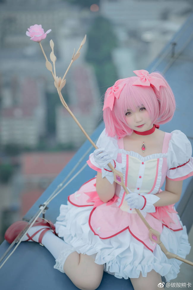 魔法少女小圆 魔法和奇迹都是存在的 鹿目圆香 cosplay