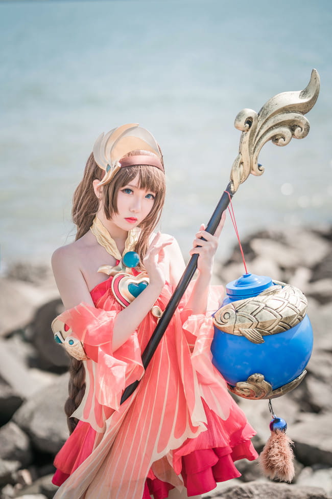 王者荣耀 沧海之曜大乔 cosplay