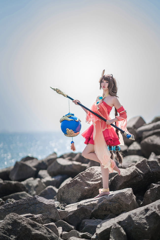 王者荣耀 沧海之曜大乔 cosplay