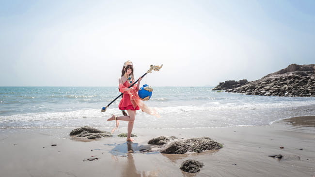 王者荣耀 沧海之曜大乔 cosplay