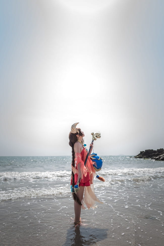 王者荣耀 沧海之曜大乔 cosplay