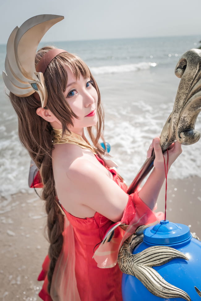 王者荣耀 沧海之曜大乔 cosplay