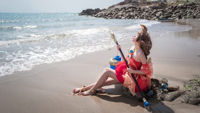 王者荣耀 沧海之曜大乔 cosplay