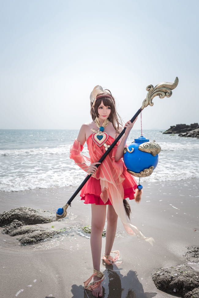 王者荣耀 沧海之曜大乔 cosplay