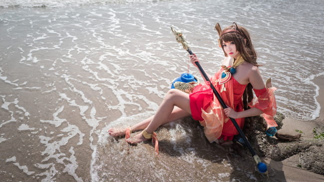 王者荣耀 沧海之曜大乔 cosplay