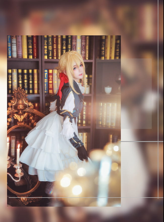 紫罗兰永恒花园 薇尔莉特 cosplay图片