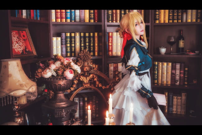 紫罗兰永恒花园 薇尔莉特 cosplay图片