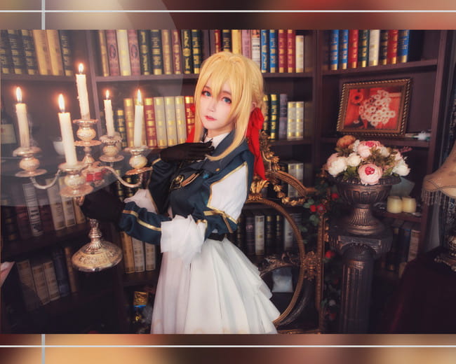 紫罗兰永恒花园 薇尔莉特 cosplay图片